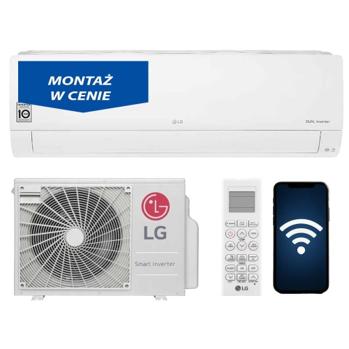Klimatyzator LG Standard 2 EC 2.5kW do pow. (20-30m²) z montażem