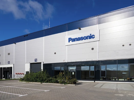 Budynek firmy Panasonic – japoński producent klimatyzatorów