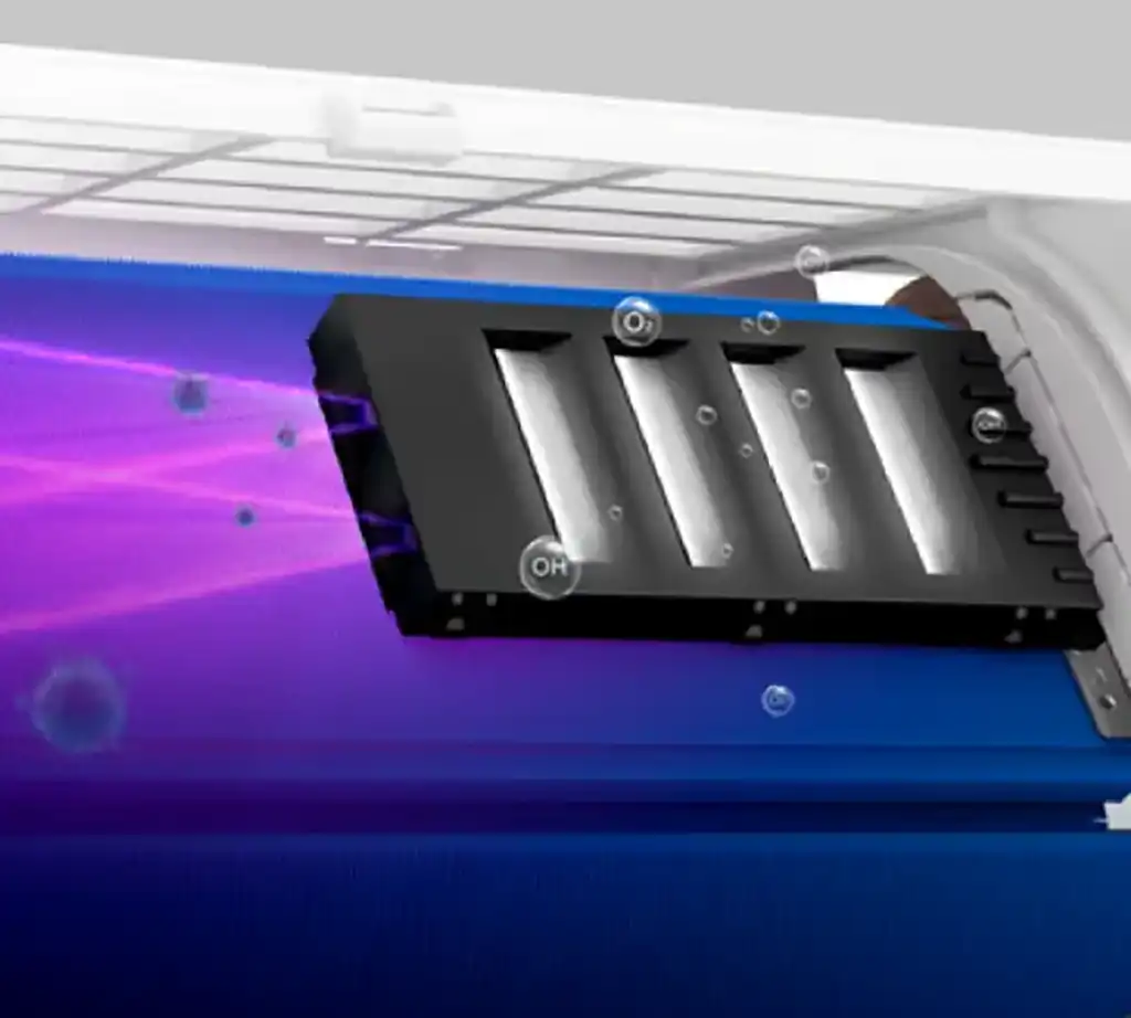 Klimatyzator Haier sterylizacja UVC